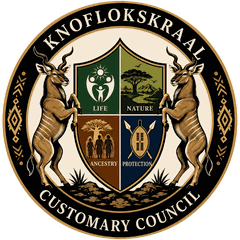 Knoflokskraal Customary Council seal